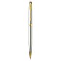 Picture of Parker Sonnet Stainless Steel Gold Trim Slim Ballpoint Pen