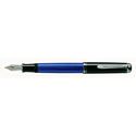 Picture of Pelikan Souveran 405 Black And Blue Fountain Pen Fine Nib