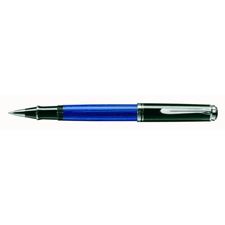 Picture of Pelikan Souveran 405 Black And Blue Rollerball Pen