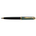 Picture of Pelikan Souveran 300 Black-Green Ballpoint Pen