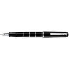 Picture of Pelikan Tradition Series 215 Black Fountain Pen Medium Nib