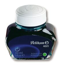 Picture of Pelikan Bottled Ink 4001 Brilliant Green 30ML Pack of 12
