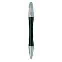 Picture of Pelikan Belle Twist Matte Chrome And Black Ballpoint Pen