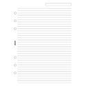 Picture of Filofax A5 Ruled Notepaper White
