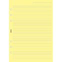 Picture of Filofax A5 Ruled Notepaper Yellow