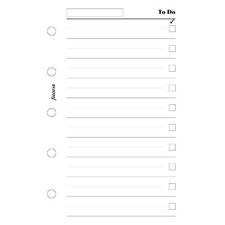 Picture of Filofax Mini To Do List