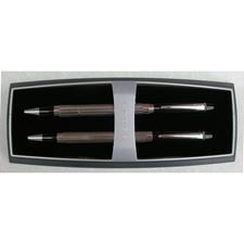 Picture of Cross Metropolis Black & Chrome Ballpoint Pen & Pencil Set