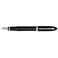 Picture of OMAS 360 Mezzo Black with High-Tech Trim Fountain Pen Fine Nib