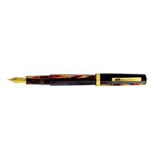 Picture of Omas Arte Italiana Arco Celluloid with Gold Trim Milord Fountain Pen Broad Nib