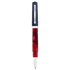 Picture of Omas Bologna Red Swirl Rollerball Pen