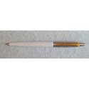 Picture of Parker Jotter White Gold Trim Ballpoint Pen