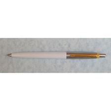 Picture of Parker Jotter White Gold Trim Ballpoint Pen