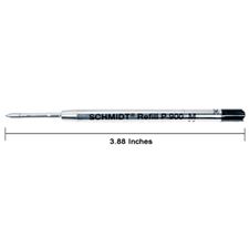 Picture of Delta Capless Parker Ballpoint Refill Black (12 Per Pack)