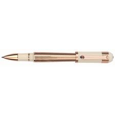 Picture of Tibaldi Excelsa Ivory Resin with Rose Gold Plated Sterling Silver Trim Rollerball Pen