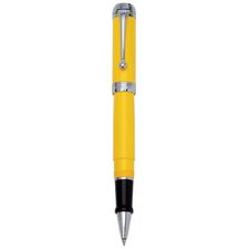 Picture of Aurora Talentum Classic Yellow with Chrome Trim Rollerball Pen