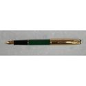 Picture of Parker Insignia Custom Green Gold Cap Fountain Pen Medium Nib