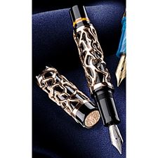 Picture of Delta 25th Anniversary Limited Edition Celebration Black Fountain Pen Fine Nib