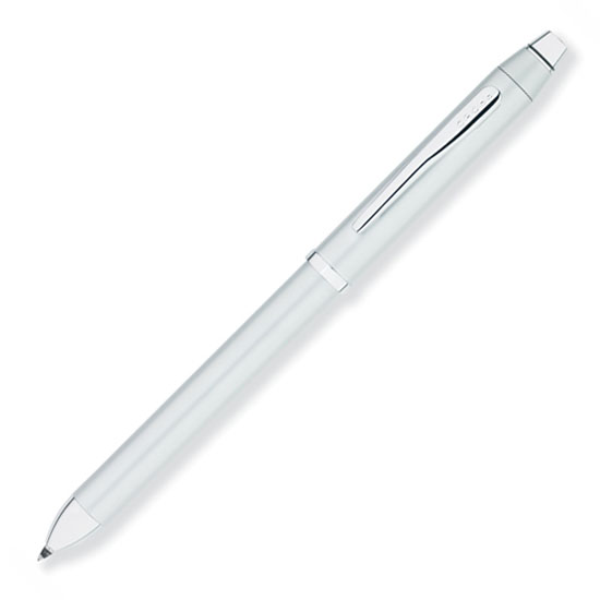 Gevoel van schuld bijeenkomst Afslachten Cross Tech3 Satin Chrome Multi-Function Pen-Montgomery Pens Fountain Pen  Store 212 420 1312