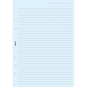 Picture of Filofax A5 Ruled Notepaper Blue