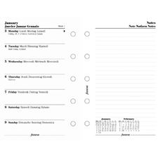 Picture of Filofax Mini 2014 Week Per Page With Notes