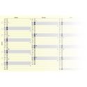 Picture of Filofax Personal 2014 Year Planner Vertical Cotton Cream