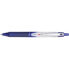 Picture of Pilot VBall Retractable Rollerball Pens Extra Fine Point Blue (Dozen)