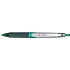 Picture of Pilot VBall Retractable Rollerball Pens Fine Point Green (Dozen)