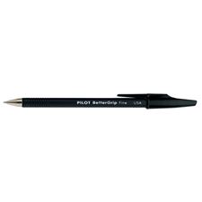 Picture of Pilot BetterGrip Ballpoint Pens Fine Point Black (Dozen)