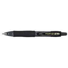 Picture of Pilot G-2 Mini Gel Ink Rollerball Pens Black (Dozen)