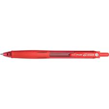 Picture of Pilot G-Knock Begreen Gel Ink Pens Red (Dozen)