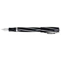 Picture of Visconti Divina Black Large Fountain Pen - Medium Nib