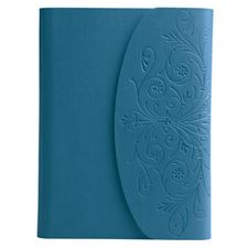 Picture of Eccolo World Traveler Metallic Flap Journal Blue