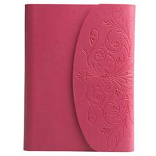 Picture of Eccolo World Traveler Metallic Flap Journal Pink