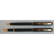 Picture of Waterman Exclusive Black Matte Fountain and Ballpoint Pen Set
