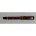 Picture of Parker Duofold Centennial Marbled Maroon Fountain Pen Fine Nib
