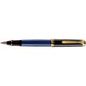 Picture of Pelikan Souveran 400 Black And Blue Rollerball Pen