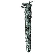 Picture of Laban Dragon Sterling Silver Fountain Pen Medium Nib