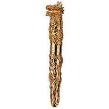 Picture of Laban Dragon Solid Gold Fountain Pen Medium Nib