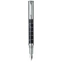 Picture of Laban Ring Pen Black Pearl Fountain Pen Medium Nib