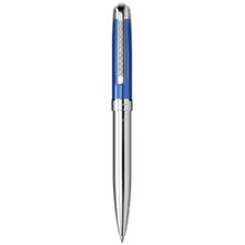 Picture of Laban Real Diamond Sterling Silver Blue Ballpoint Pen