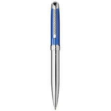 Picture of Laban Real Diamond Sterling Silver Blue Ballpoint Pen