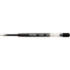 Picture of Itoya Aquaroller Refill Black Medium Point (2 Per Pk)