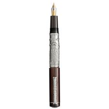 Picture of Laban St. Petersburg Sterling Silver Wood Fountain Pen Medium Nib