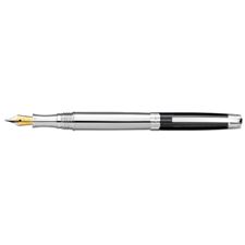 Picture of Laban Flat Top Sterling Silver ST-933-0 Fountain Pen Medium Nib