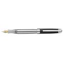 Picture of Laban Flat Top Sterling Silver ST-933-SP Fountain Pen Medium Nib