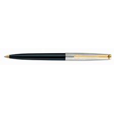 Picture of Parker 45 Black Gold Trim Flat Top Ballpoint Pen