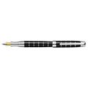 Picture of Laban Flat Top Sterling Silver ST-9331-00 Fountain Pen Medium Nib