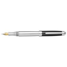 Picture of Laban Round Top Sterling Silver ST-919-0 Fountain Pen Medium Nib