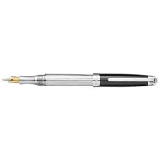 Picture of Laban Round Top Sterling Silver ST-919-1 Fountain Pen Medium Nib