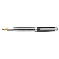 Picture of Laban Round Top Sterling Silver ST-919-SP Fountain Pen Medium Nib